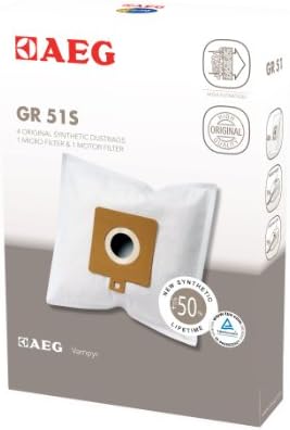 AEG GR 51S 4 Sacos de pó de pó sintéticos para Smart 485