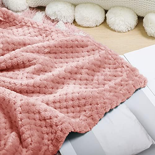 Exclusivo mezcla waffle texturize lã cobertor de bebê, cobertor macio e quente, bebê, recém -nascido, criança e crianças recebendo