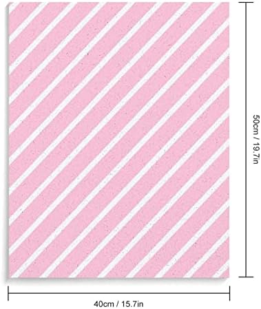 Tinta de padrão de listra diagonal rosa doce por números kits de canvas de acrílico diy pintura a óleo para decoração de parede em casa 12x16 polegadas