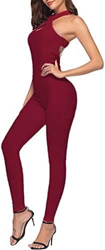 Miashui compressão ioga calça mulheres altas cintura de ioga Roupos de ioga de beleza de ioga de ioga de bolha de costas com bolsos