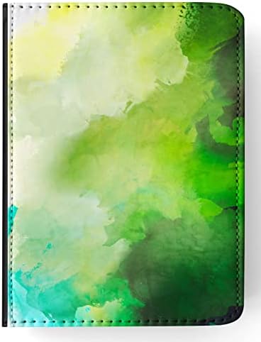 Aquarela verde 81 capa de caixa de flip para iPad Air / iPad Air