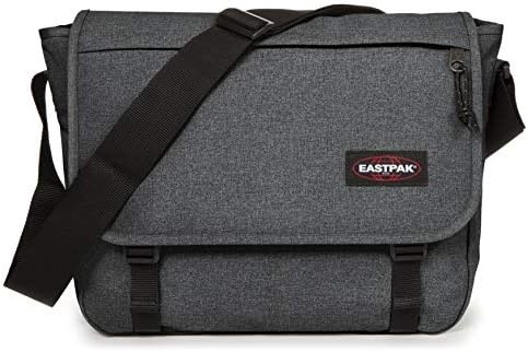 Eastpak - Delegate + Messenger Bag - Bolsa de laptop para viagens, trabalho ou bookbag - jeans preto