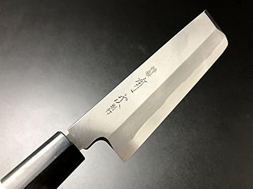 Tsukiji aritsugu faca japonesa aritsugu chef usuba aço azul 150 mm 5,90in Magnolia Handle Personalizar nome, metal
