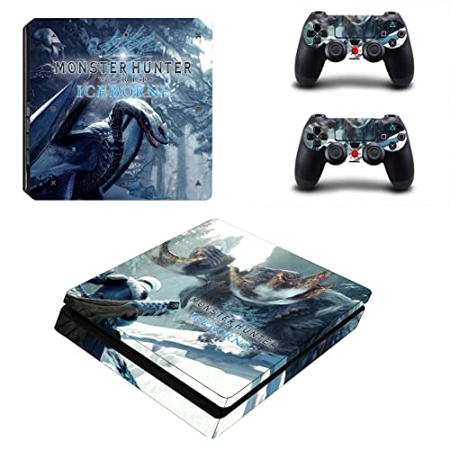 Game Monster Astella Armis Hunter PS4 ou Ps5 Skin Skin para PlayStation 4 ou 5 Console e 2 Controllers Decal Vinyl V15337