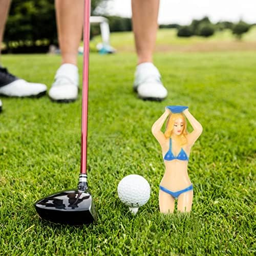 Besportble Girl Gifts 6pcs Golf Tees Lady Girl Golf Tees