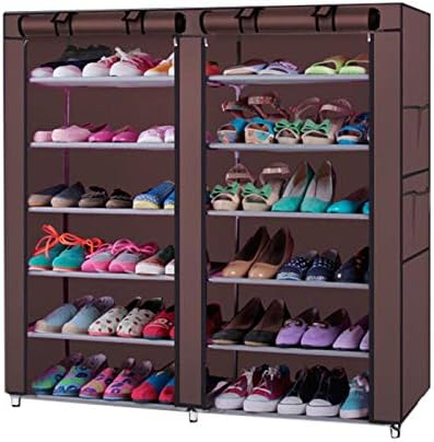 TheBestShop99 Home Shoe Rack Shoe Shelf Storage Closet Organizer com a grade de capa 36 pares