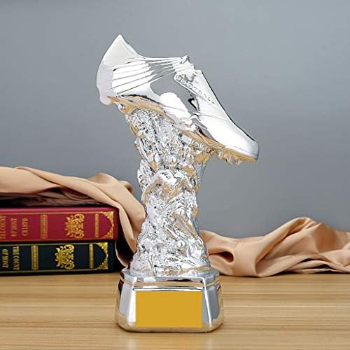 Resin Golden Boot Trophy Cerimônia de premiação Troféu Memorabilia Processo de Processos de Eletroplatação Troféu Adequado
