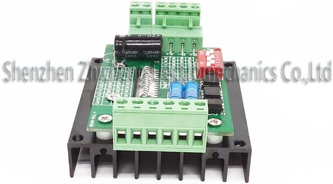 Davitu Motor Controller - Kit de eixos USB 4 Gradecnc 4, 4pcs TB6600 Driver de passo + placa do controlador de passo USB + Fonte de alimentação