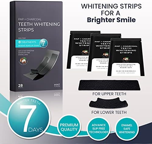 Tiras de clareamento dos dentes, tiras de clareamento profissional para dentes sensíveis, kit de tiras de branqueamento de dentes