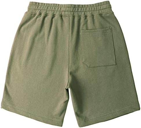 AKA Classyoo Men's Sweat Shorts shorts com bolsos de 8 shorts atléticos