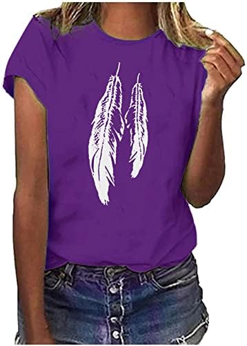 Mulheres Animal Graphic Tee Top Dragonfly Tshirt Tops