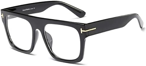 Óculos de óculos quadrados elegantes unissex
