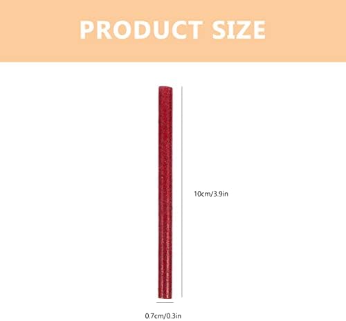 Excetty Hot Glue Sticks colorida cola quente palitos: 30pcs mini cola de fusão quente
