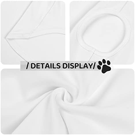 Camisas de estimação de algodão Camisetas de limão-água-doodle figurina de cachorro Pijama de cão de cachorro macacão de cachorro macacão de cães