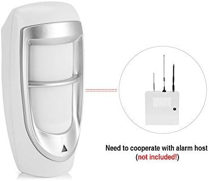 Detector de movimento PIR, sensor de detector de movimento de 90 graus IP65 à prova d'água, para sistema de alta segurança de alta segurança,