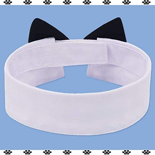 Lysa Pets Bowtie - Ajustável Pet -Pet Cowtie Collar Pesh Neck Trey para cães e gatos