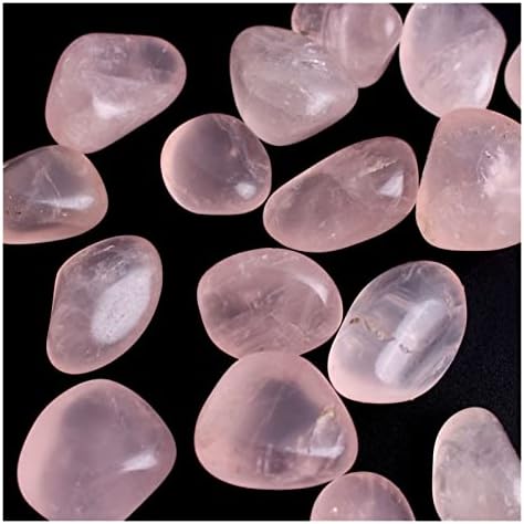Seewoode ag216 5pcs rosa natural quartzo polido mini canto de pedra irregular em forma de cristal decoração de jardim home reiki presente de cura