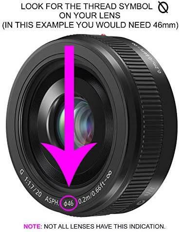 Canon EOS M5 de alto grau de alto grau Kit de filtro de lente de 3 peças de 3 peças + pano de limpeza de microfibra.