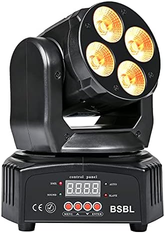 50W RGBWA+UV 6 em 1 Luzes de iluminação de cabeça em movimento DJ Luzes de lavagem de lavagem de LED ativos DMX 16/18CH