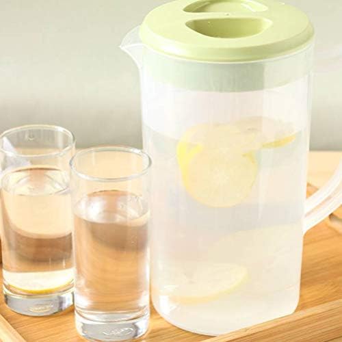 Arremessador de limonada Doitool 2600 ml jarro de galão com tampa- jarro de água quebrado de tampa- jarro de plástico jarro de plástico jarro de chá gelado para bebida de água de limonada de limonada