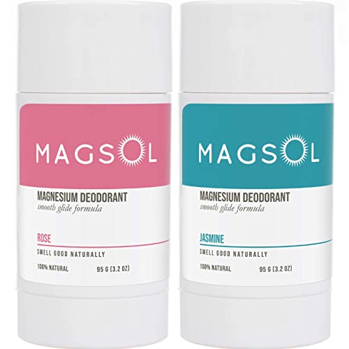 Desodorante natural de magsol para mulheres e homens - desodorante para mulheres com magnésio - perfeito para pele ultra