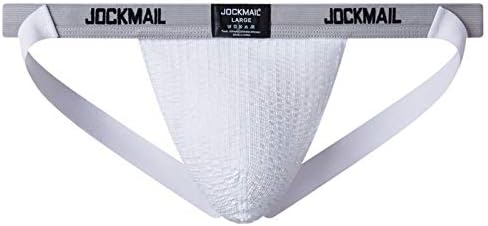 IIUS Jockstrap Underwear para homens Aports Athletic rescida Performance Performance Jock Strap calcties com bolsa Calcinha de treino elástica sem costas LIBRIVENTE DE BUTN BUMP