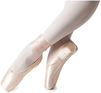 Sapatos de balé msmax para mulheres Ballerina Pointe Flats para meninas