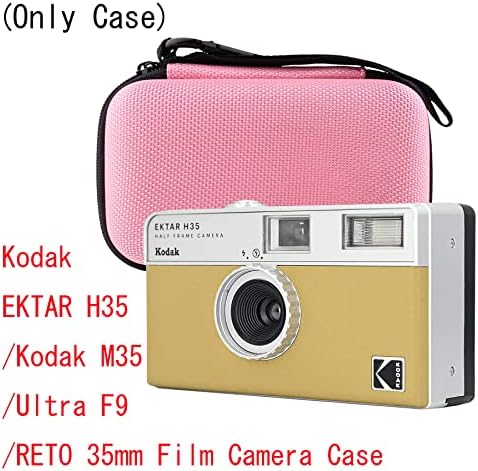Waiyucn Hard EVA Caso de transporte para Kodak Ektar H35/Kodak M35/Ultra F9/Reto 35mm Camera de câmera de filme.