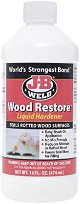 J -B Weld 40001 Wood Restore Liquid Harder - 16 oz.