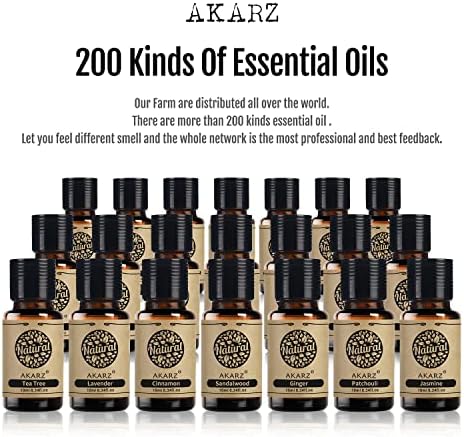 Óleo de lótus Akarz Óleo essencial Orgânico orgânico Pure Premium Premium Lotus Oil para cuidados com os cabelos do corpo da pele,