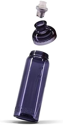 Sigg - Tritan Sports Water Bottle - Sinta azul - com bocal de silicone - à prova de vazamentos - Pena de penas - Lavagem