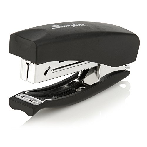 Grampeador de linha de balanço, grampeador de mão macio, tamanho portátil pequeno, mini grampeador para desktop de escritório