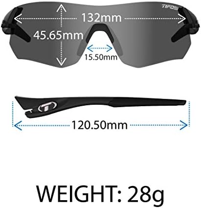 Óculos de sol Sport Tifosi Tsali - Ideal para andar de bicicleta, caminhada, corrida