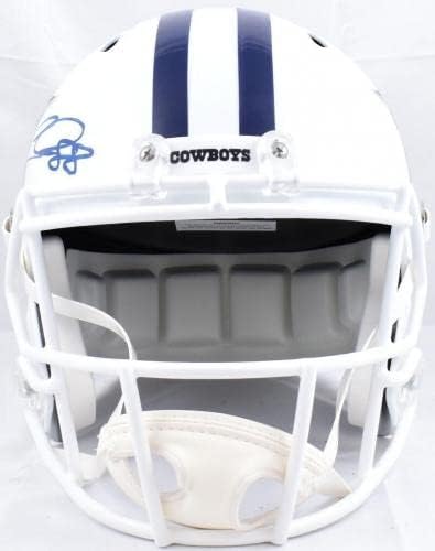 CEEDEE LAMBO Autografado Dallas Cowboys F/S ALT 2022 Speed ​​Helmet - Fanáticos - Capacetes NFL autografados