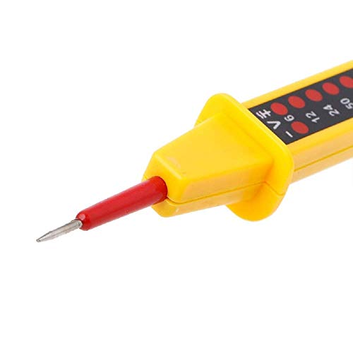 Testador de circuito elétrico, Machswon 8 em 1 Testador de tensão Pen Continuidade do detector de caneta Testador de caneta, 6V ~