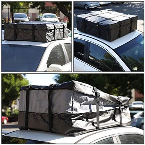 Carro universal/SUV teto superior rack de sujeira macia resistente à sujeira à prova d'água Baga de carga de viagem