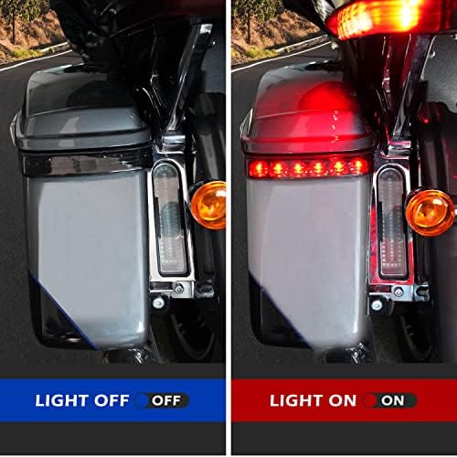 LUZES DE LEITOS DE LEDA DE LED VEISUtor Luzes traseiras de giro de freio Luzes de luzes para Harley Touring Street