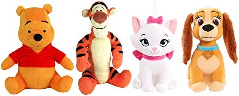 Disney Classics Bean Plush Marie, por Just Play, White