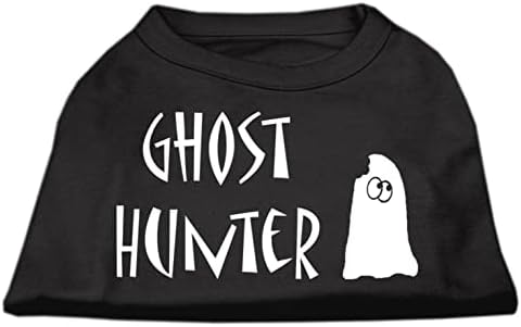 Mirage Pet Products Ghost Hunter Print Camiseta Baby Blue com letras pretas xxl