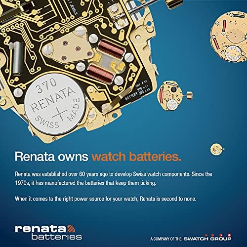 Renata 370 Button Cell Watch Battery