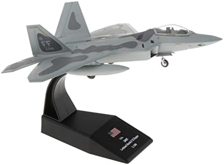 Modelos de aeronaves 1: 100 ajuste para F-22 Modelo de plug-in de aeronaves de lutador F-22