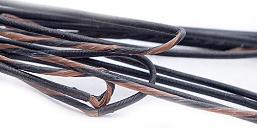 60x Strings personalizados têm FLIX FFL FFL Custe Cross Bei Bow e conjunto de cabos
