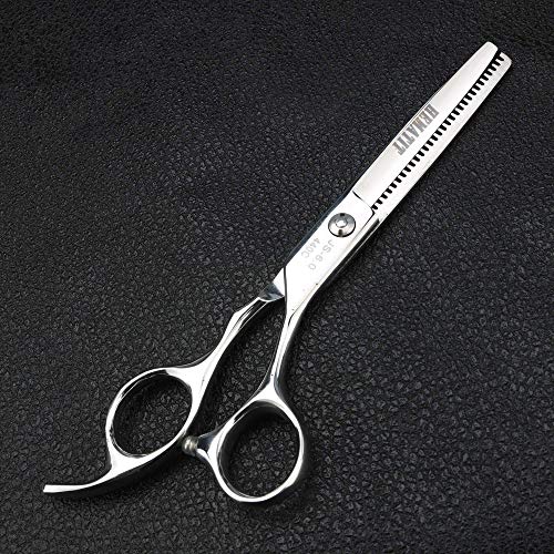 Hematite Maple Leaf Barber Scissors 6,0 polegadas Personalidade Barbeiro Definir tesoura essencial do salão de cabeleireiro