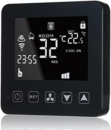 Mmllzel wifi smart termostato touch screen screen ar condicionado de ar condicionado fã digital Termostato Digital