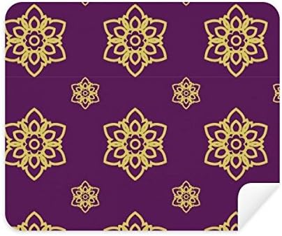 Tailândia Purple Golden Decorative Cleaning Ten Cleaner 2pcs Camurça tecido de camurça