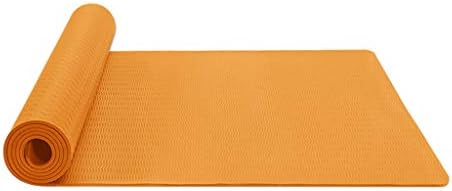 Weiliru Premium TPE Yoga Mat Exercício MAT ECO AMICIAL NON SLIP Fitness Reversível com a correia