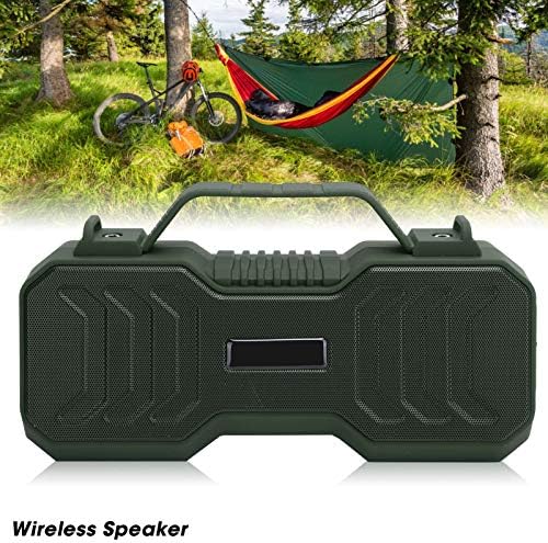 POLOME POLOFER, alto -falante portátil Subwoofer Loud Sound com microfone para música PlayHomeOutdoorTravel