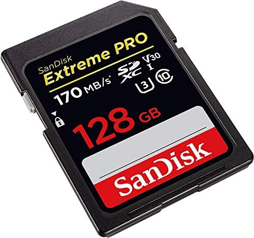 Sandisk 128GB SDXC Extreme Pro Memory Card funciona com Dell Inspiron 27 7000, Inspiron 24 5000, Inspiron 15 3000 pacote com tudo, exceto Stromboli 3.0 Micro & SD Card Reader