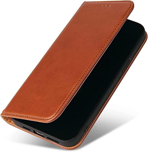 Caixa da carteira Bholsa para iPhone 14/14 Plus/14 Pro/14 Pro Max, capa de telefonia de couro flip com slots de cartas Kickstand forte