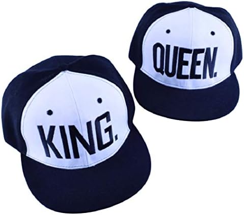 Chapéus king rainha combinando snapbacks chapéus de hip hop casais snapback tampa ajustável